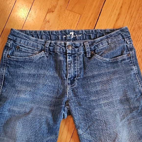 7 For All Mankind, Sz 30x31, Medium Wash Blue Denim Jeans - Picture 1 of 11